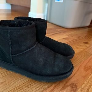 Black UGG Classic Mini II Boots